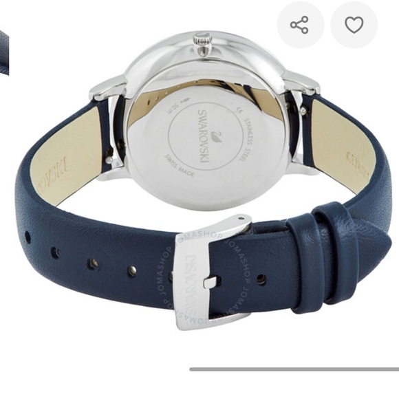 Swarovski Crystal Lake Quartz Blue Dial - Picture 3 of 9